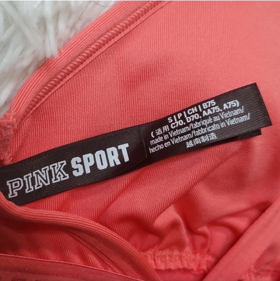 Pink Sport by Victoria's Secret Ultimate Lightly Lined Triangle Sports B… - Picture 4 of 4